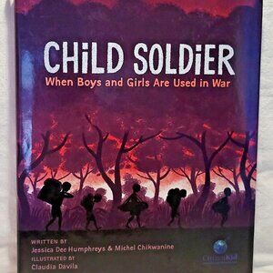 Child Soldier true rebel CONGO graphic novel SIGNED Humphrey Chikwanine Canada
